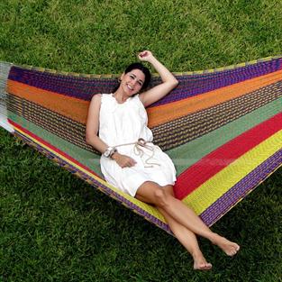 Cotton and arms with nylon. Unik mexican hammocks