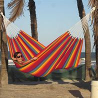 Popular rainbow colored hammock. No. C160.0r