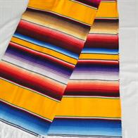 Colorful Mexican plaids in summer colors. No. DSC00951-yellow oro.