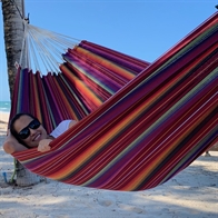 Hammock in durable fabric, Guatemala mix design FG542
