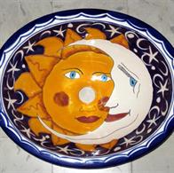 Mexican hand painted Sink - Model Eclipse