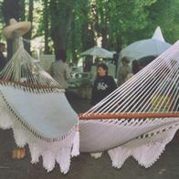 Decorative hammock from Nicaragua with Beautiful decorations with nice details No. 24