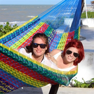 Hammock made of nylon in Thick Cord. K24-Nylon